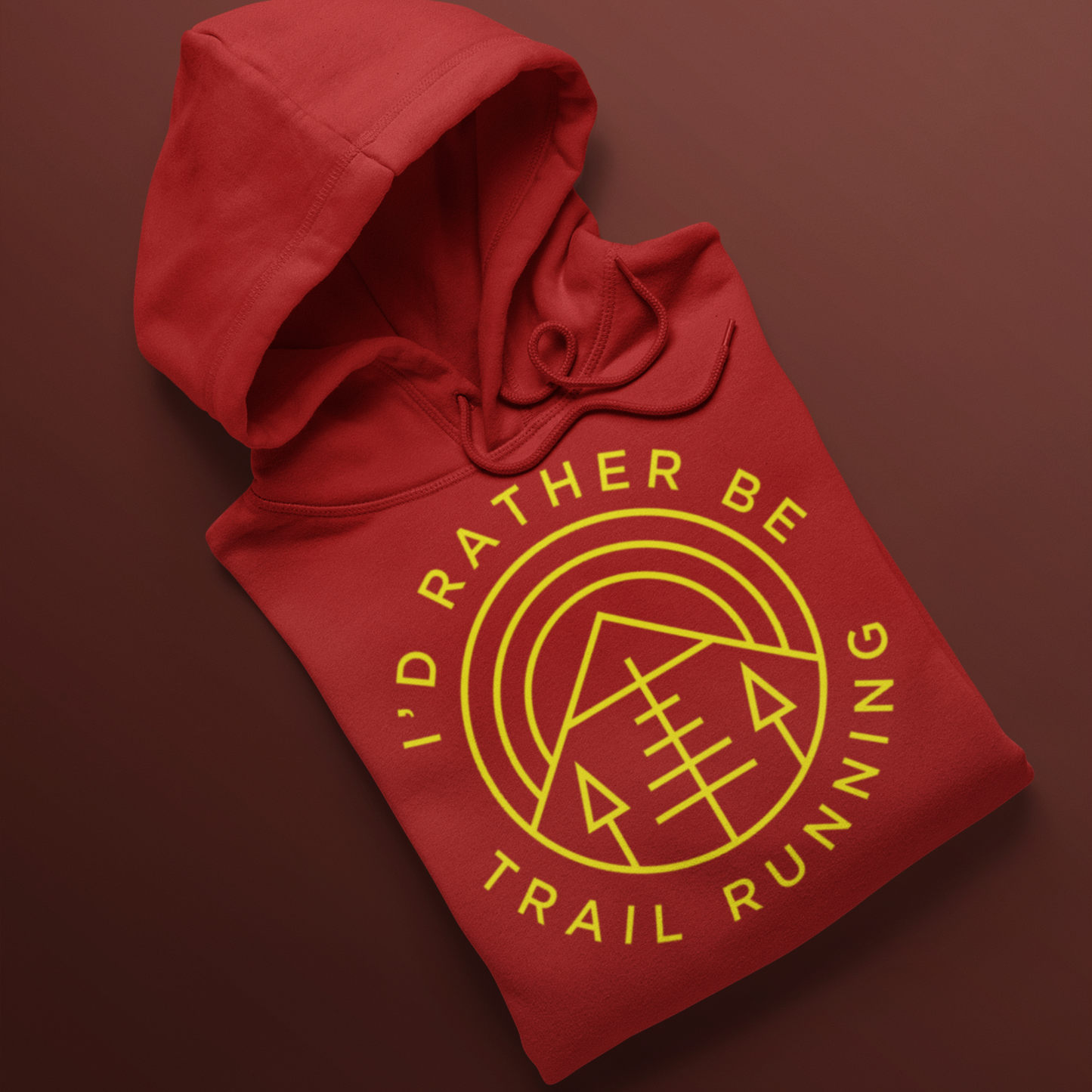 I’d Rather Be Trail Running – Hoodie