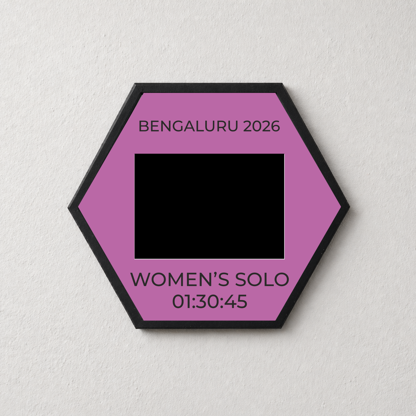 HYROX Trophy Plate – Personalized Hyrox Badge Display Frame