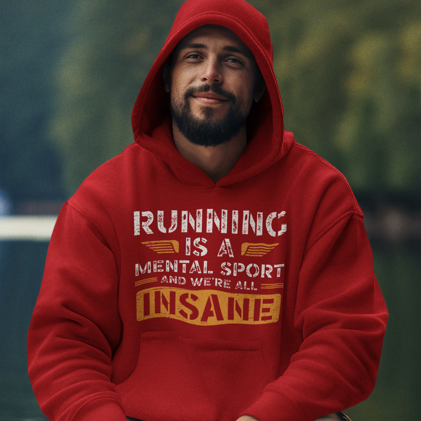 Running Is a Mental Sport - Hoodie