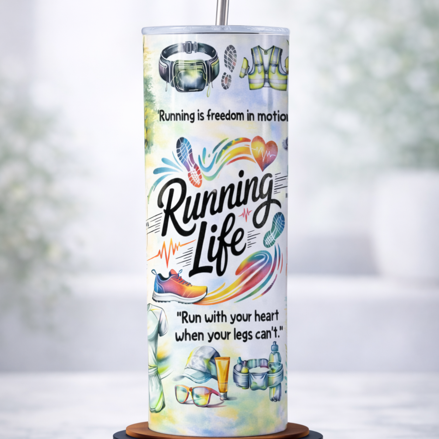 Running Life - Stainless Steel Tumbler