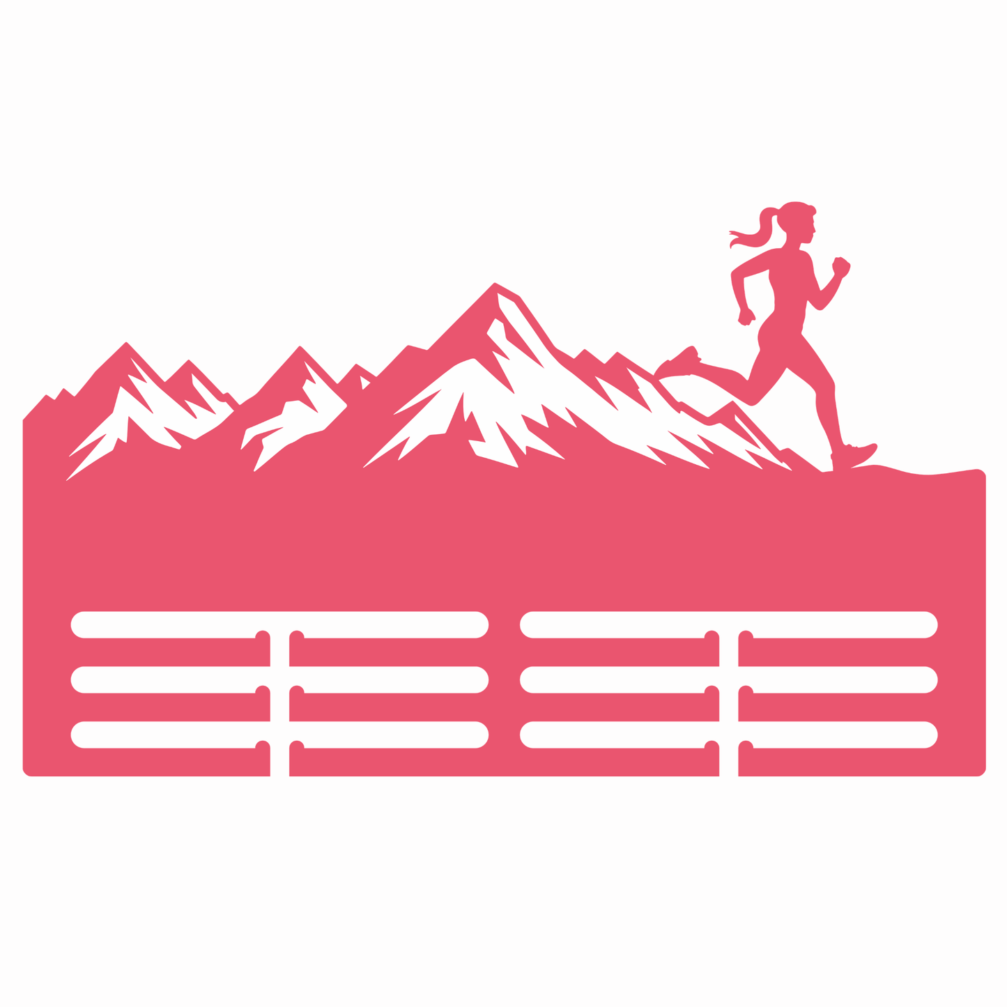 Summit Stride - Personalized Running Medal Hanger