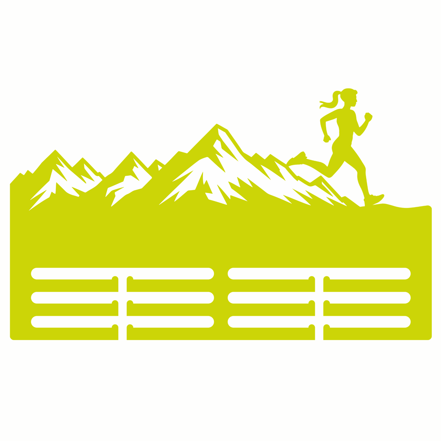 Summit Stride - Personalized Running Medal Hanger