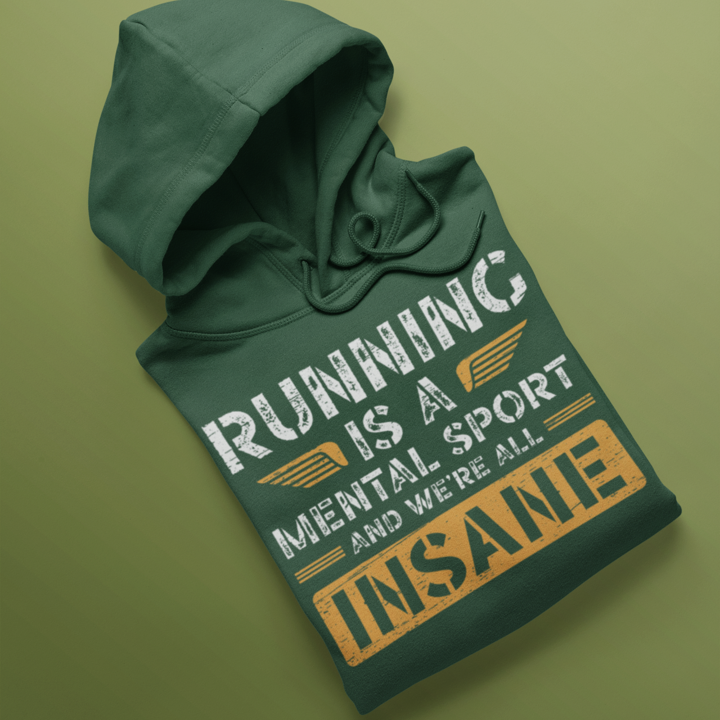 Running Is a Mental Sport - Hoodie