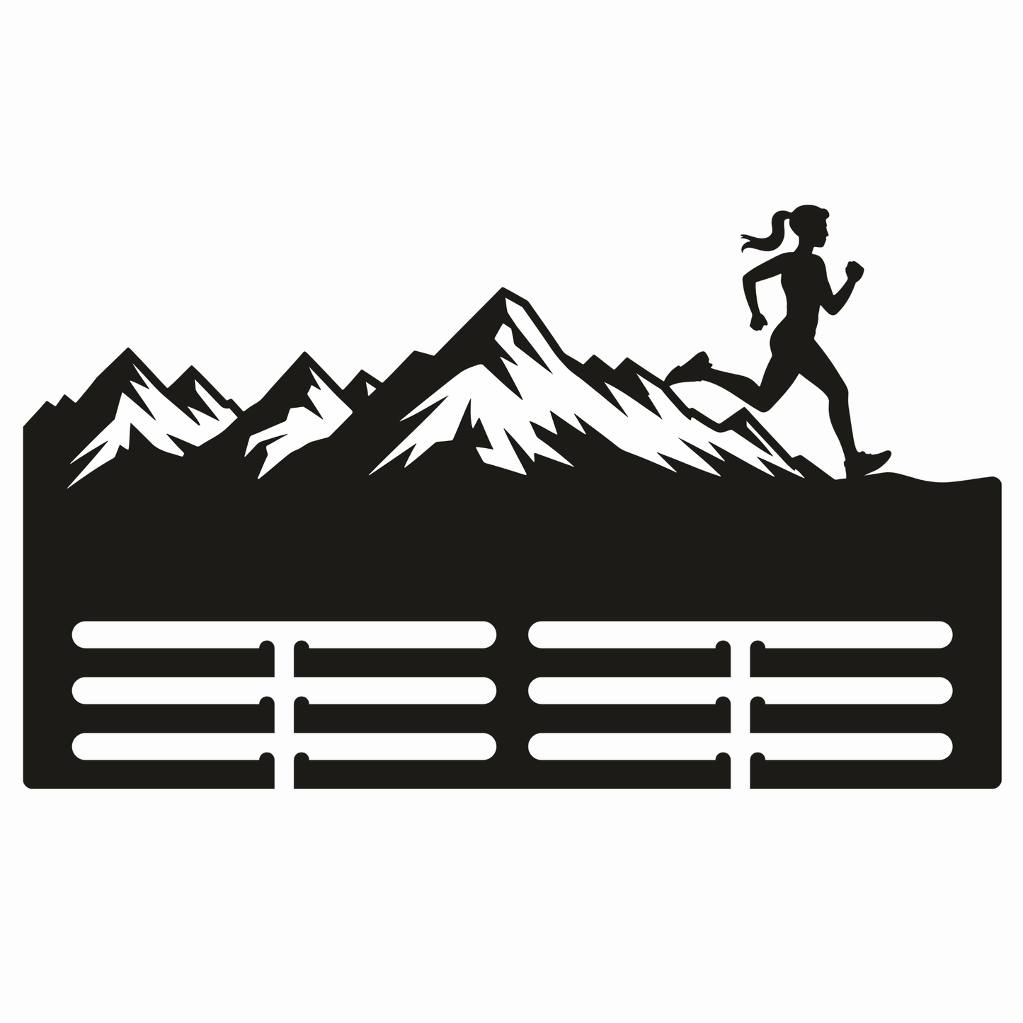 Summit Stride - Personalized Running Medal Hanger