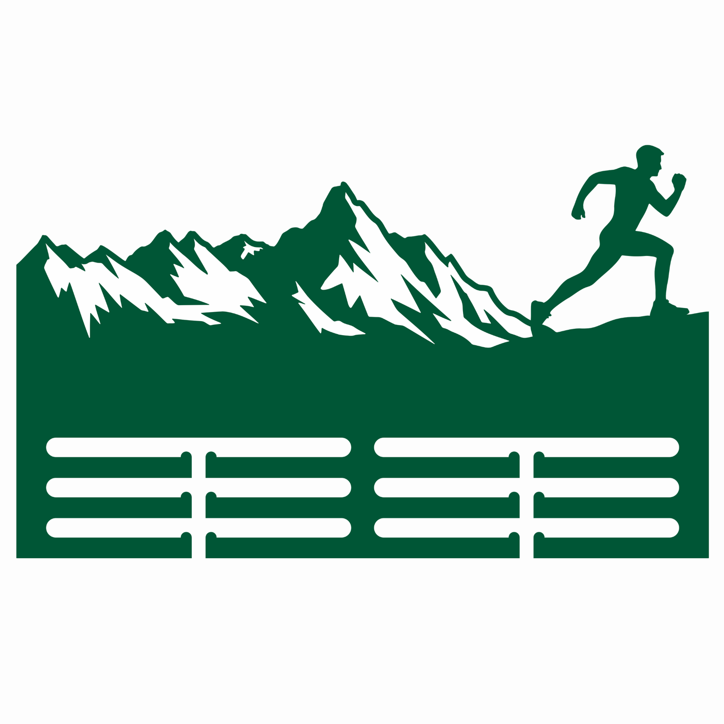 Summit Stride - Personalized Running Medal Hanger