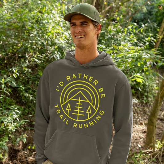 I’d Rather Be Trail Running – Hoodie