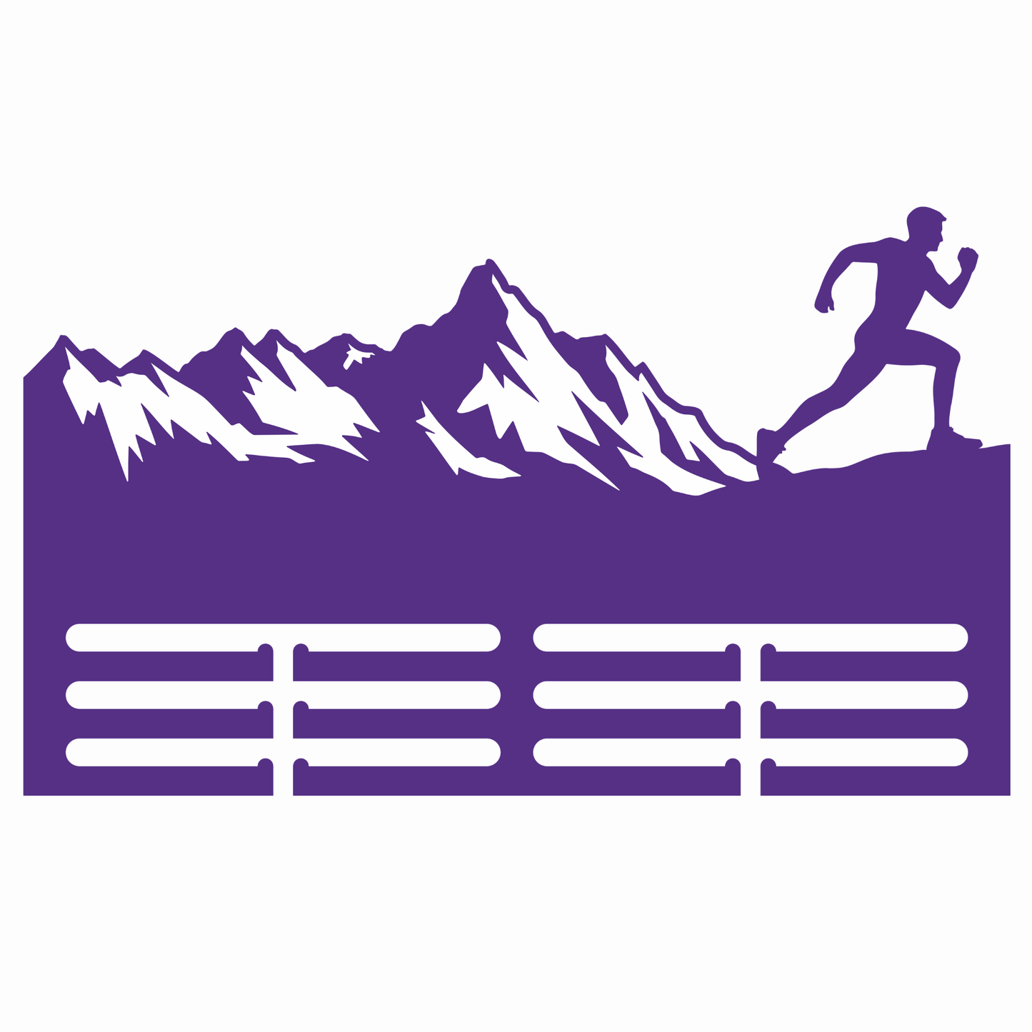 Summit Stride - Personalized Running Medal Hanger
