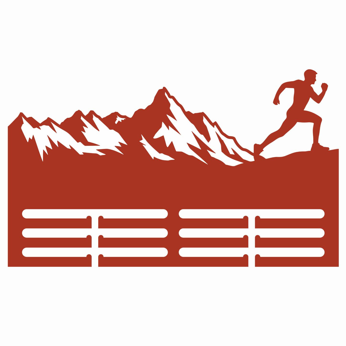 Summit Stride - Personalized Running Medal Hanger