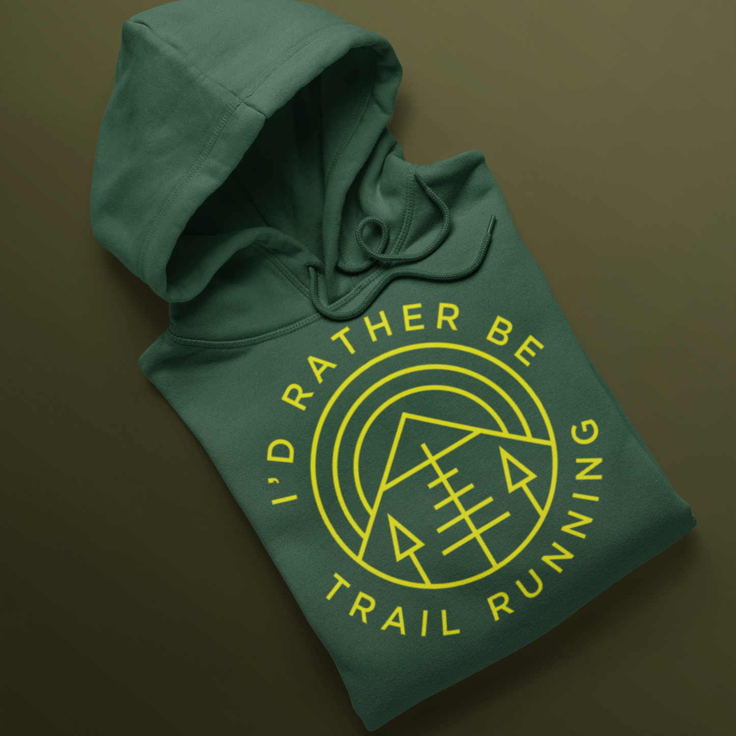 I’d Rather Be Trail Running – Hoodie