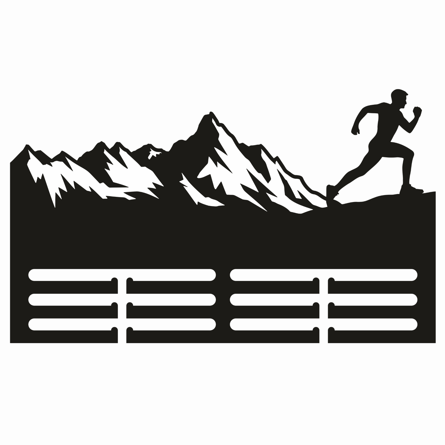 Summit Stride - Personalized Running Medal Hanger