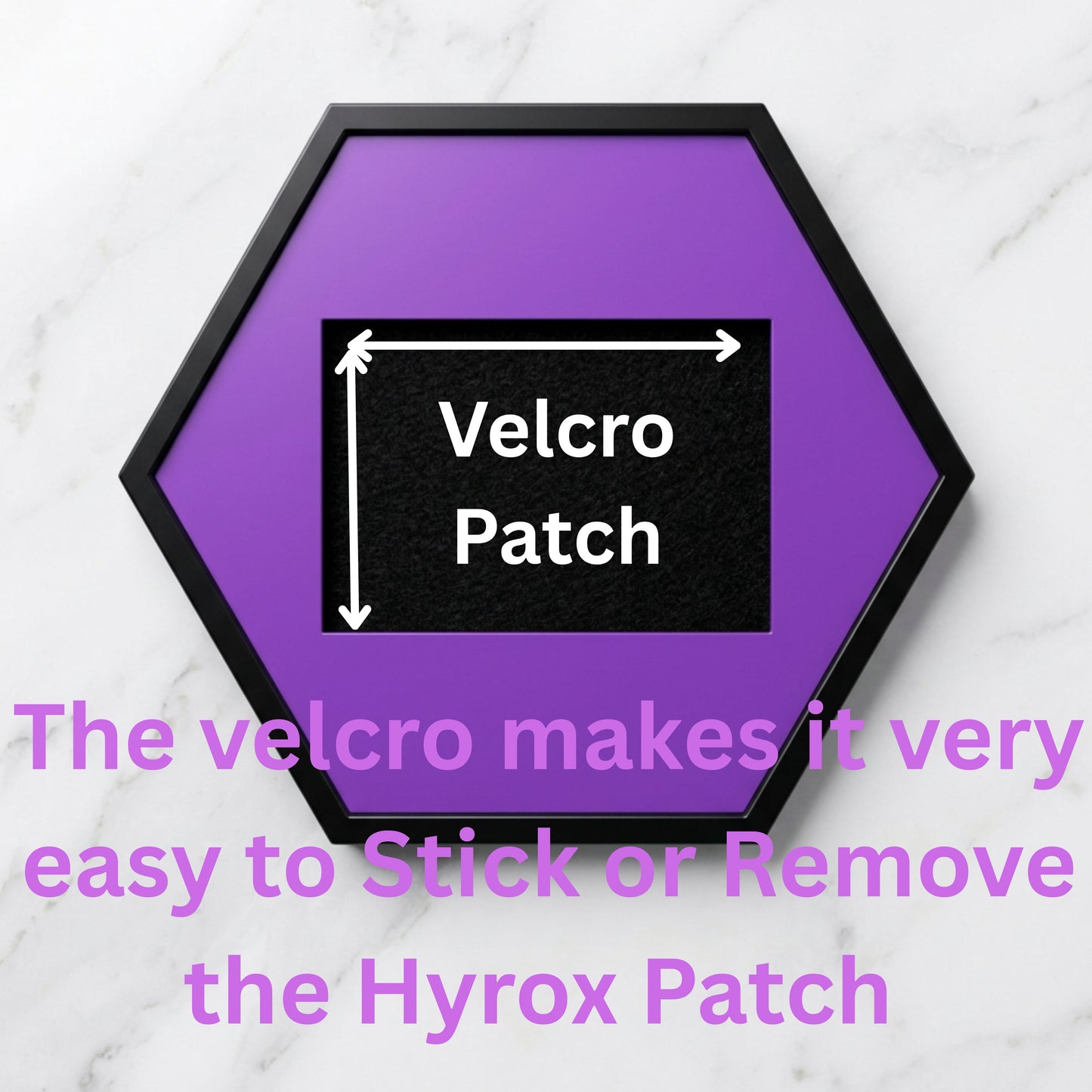 HYROX Trophy Plate – Personalized Hyrox Badge Display Frame