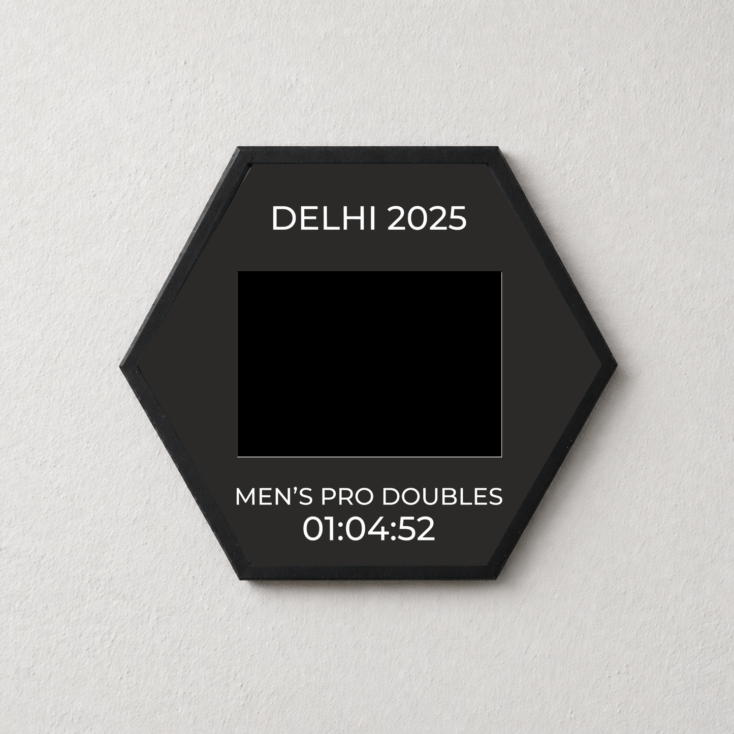 HYROX Trophy Plate – Personalized Hyrox Badge Display Frame