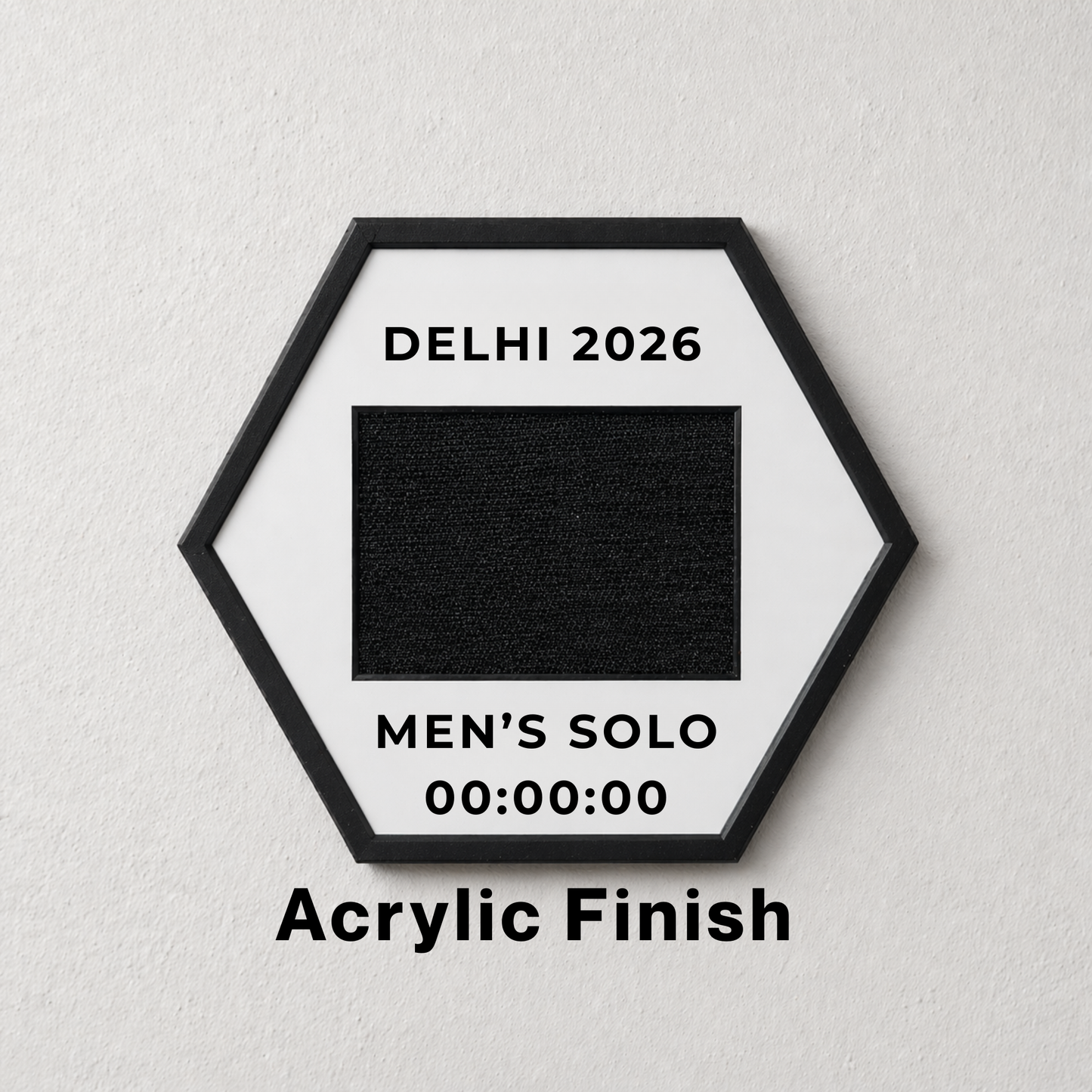 HYROX Trophy Plate – Personalized Hyrox Badge Display Frame